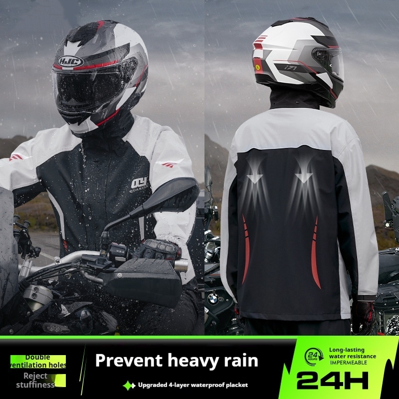 Fishing Rain Suit - Speciaal motorpak, verdikte, volledig regenbestendige regenpak