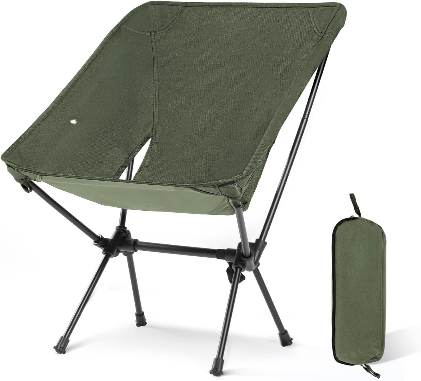 Fishing Backpack - Lichtgewicht compacte opvouwbare campingstoel met draagtas,