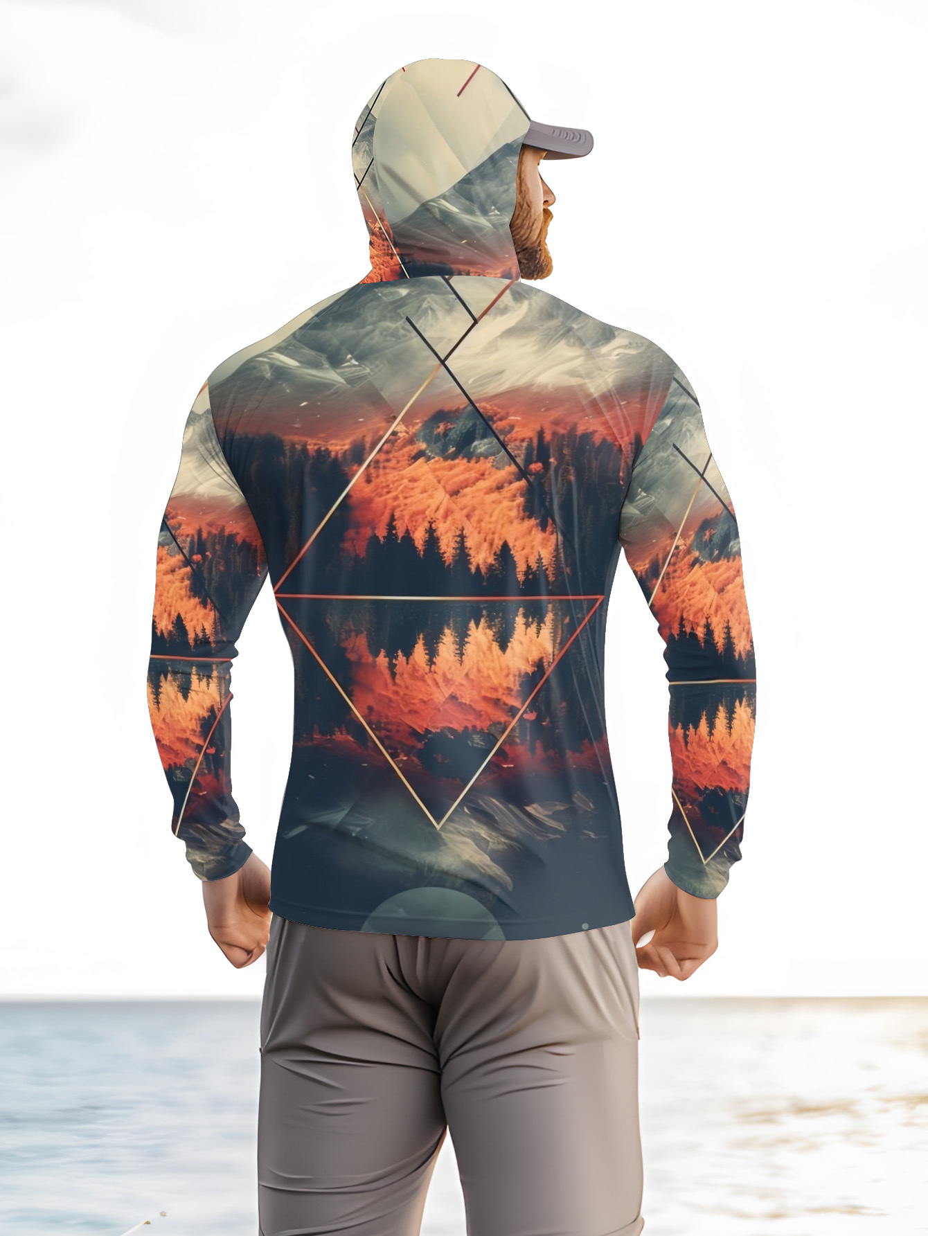 Outdoor heren vissershirt met  - Fishing Mask Sun Protection recensie en prijs