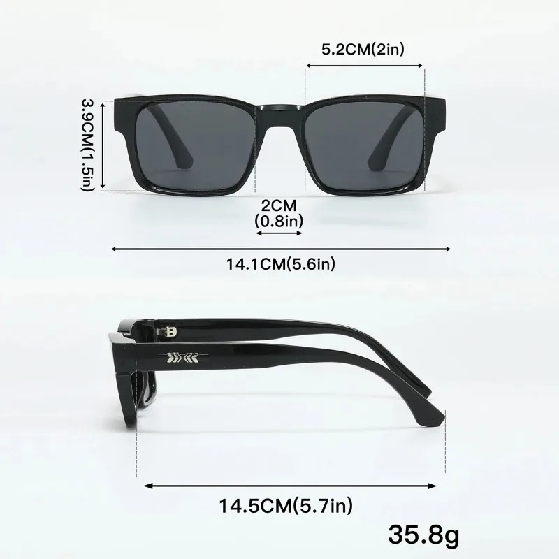 Kwaliteit Heren Vierkante Gepo - Fishing Sunglasses Polarized recensie en prijs