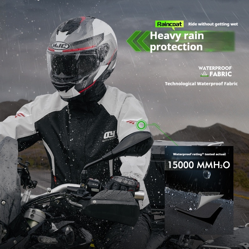 Speciaal motorpak, verdikte, v - Fishing Rain Suit recensie en prijs