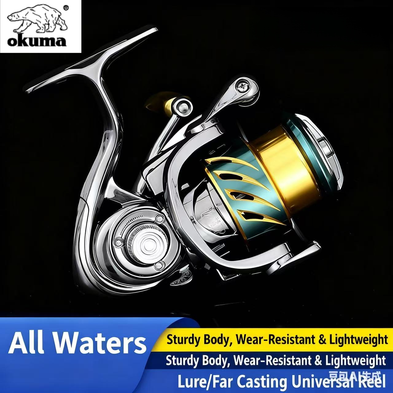 Okuma Visgerei Spinning Reel U - Daiwa Reel Fuego recensie en prijs
